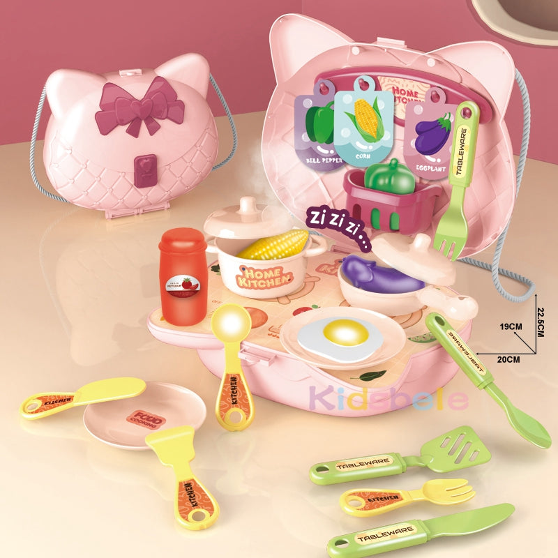 Kids Makeup Toys For Girls Pretend Play Set