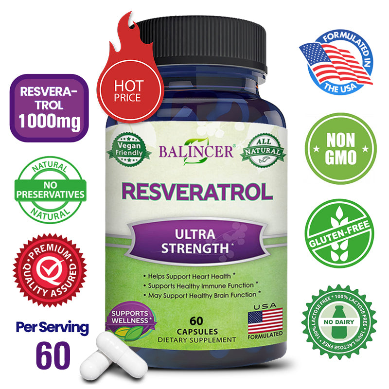 Balincer Resveratrol Antioxidant Supplement