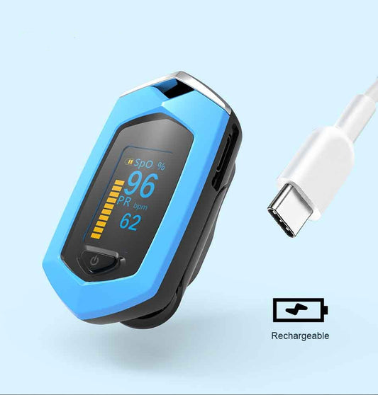 JianYouCare Medical Rechargeable Finger Pulse Oximeter Digital Oximetro