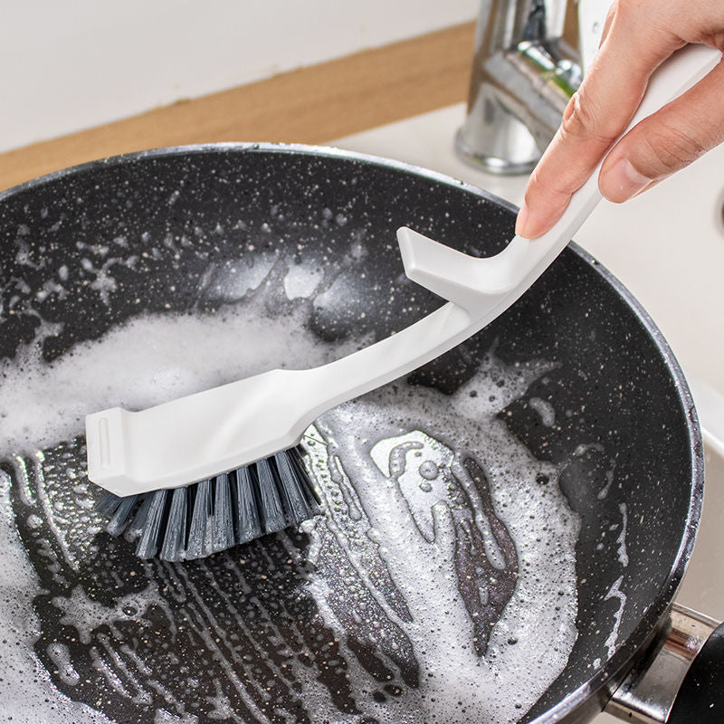 Multifunctional Kitchen Brush Hunging Long Handle Pan