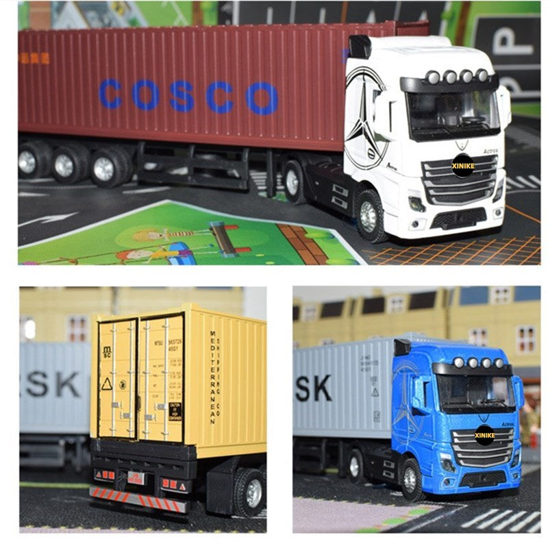 Diecast Alloy Truck Model Toy ContainerTruck