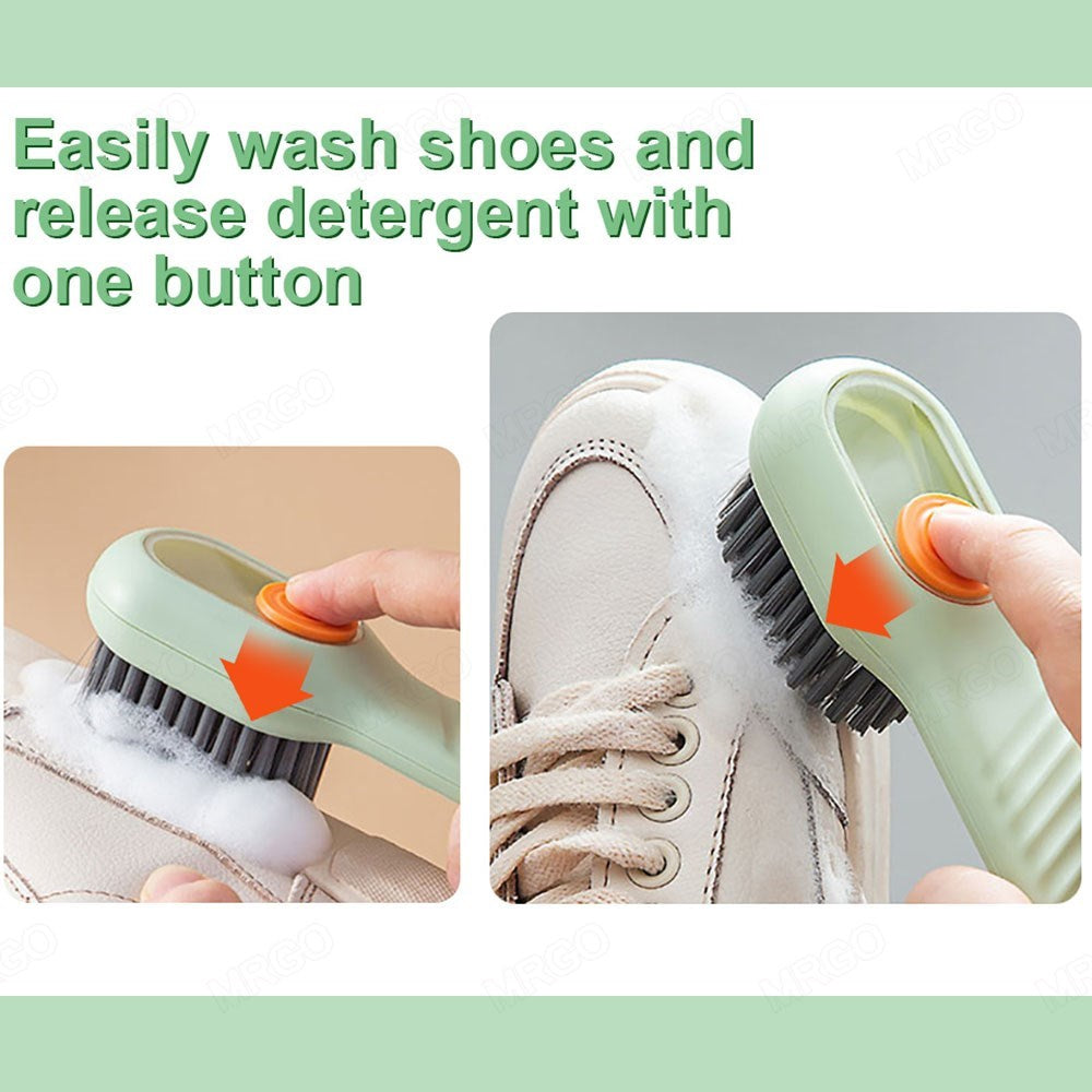 Cleaning Brush Oft Bristled Liquid Shoe Brush