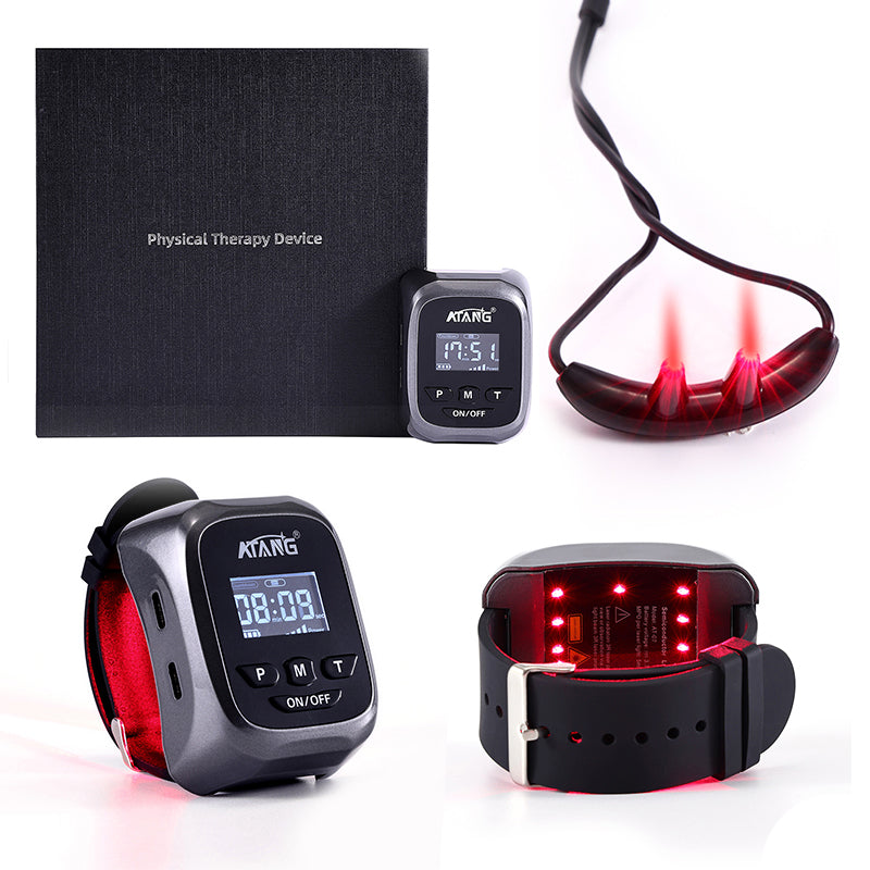 650nm Laser Therapy Watch LLLT Physiotherapy