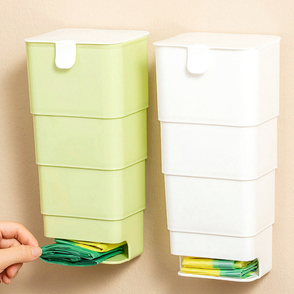 Trash Bag Grocery Bag Holder Wall Mount Plastic Bag