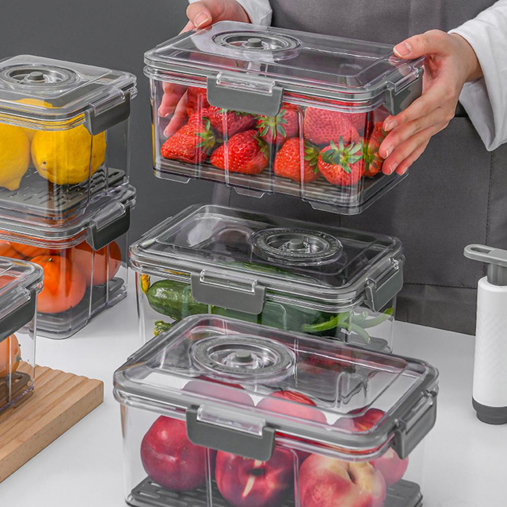 Useful Leak-proof with Lid Vacuum Refrigerator Container