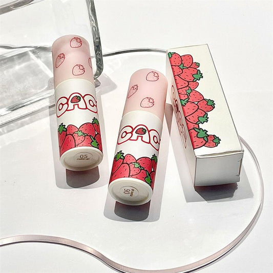 CACE 6 Color Strawberry Lip Mud Lip