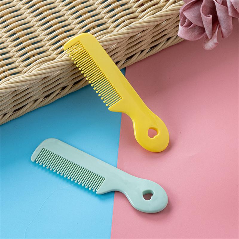 Long Handle Baby Comb Round Teeth Hair