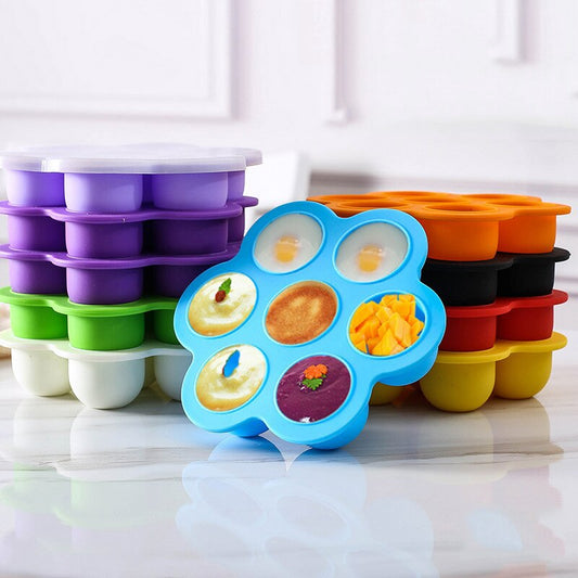 Silicone Baby Food Container Freezer