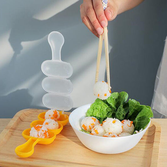 2Pcs/Set Baby Rice Vegetable Ball Mold