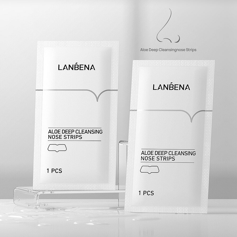 LANBENA Nose Strips Black Mask Black Dots