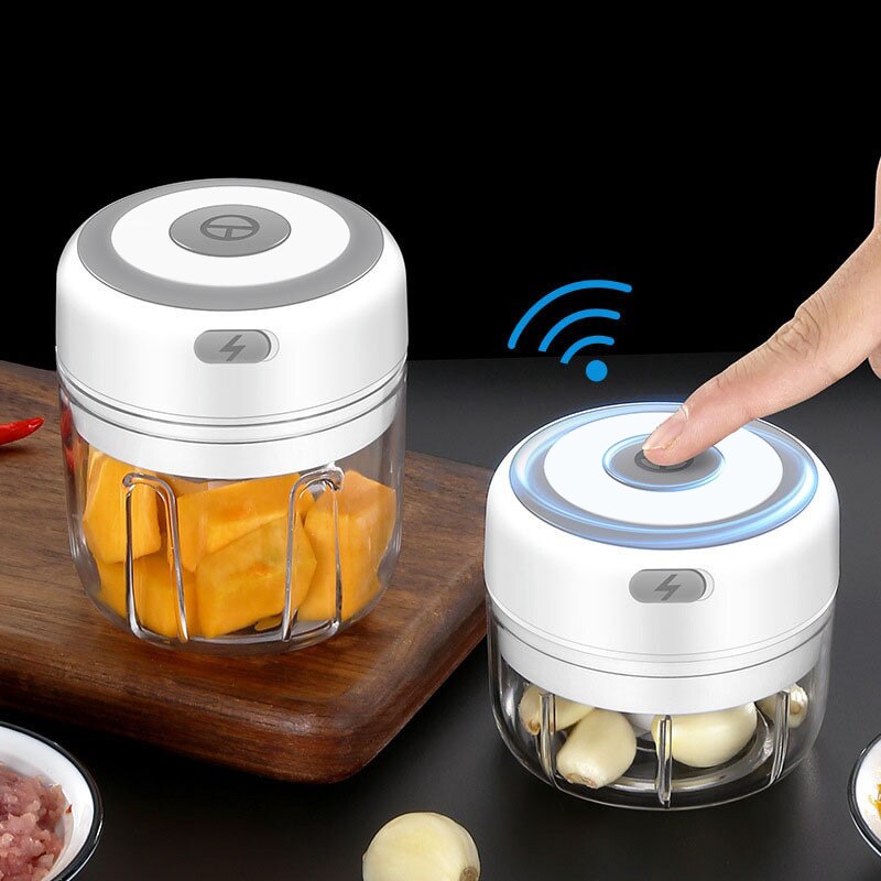 Electric Food Chopper Garlic Crusher Meat