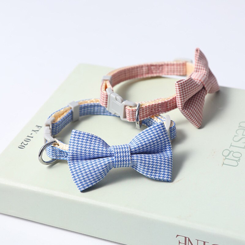 Cat Pet Collar Bow Collar Pet Accessories