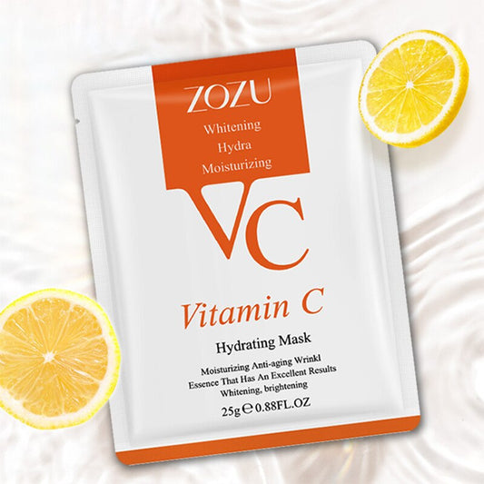 1Pc ZOZU Vitamina C Facial Mask