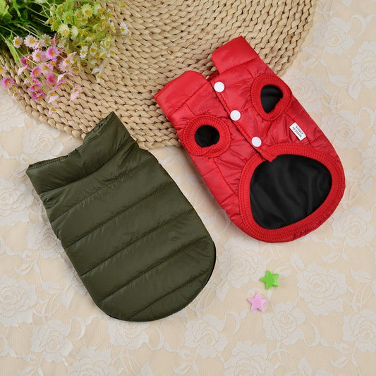 Pet Clothes Winter Warm Jackets