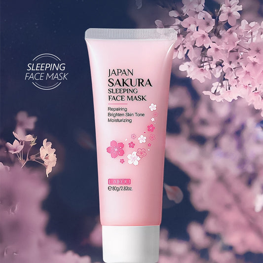 80g Japan Sakura Sleeping Mask Night Cream