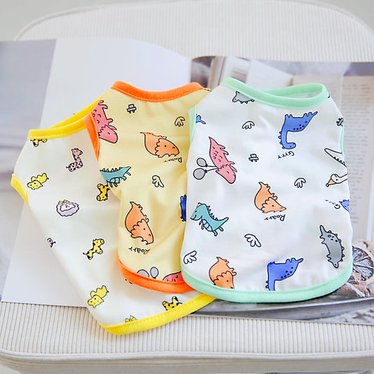 Jurassic Paws Dinosaur Print Pet Dog Clothes