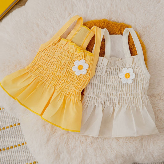 Daisy Dress Pet Dog Clothes Sweet