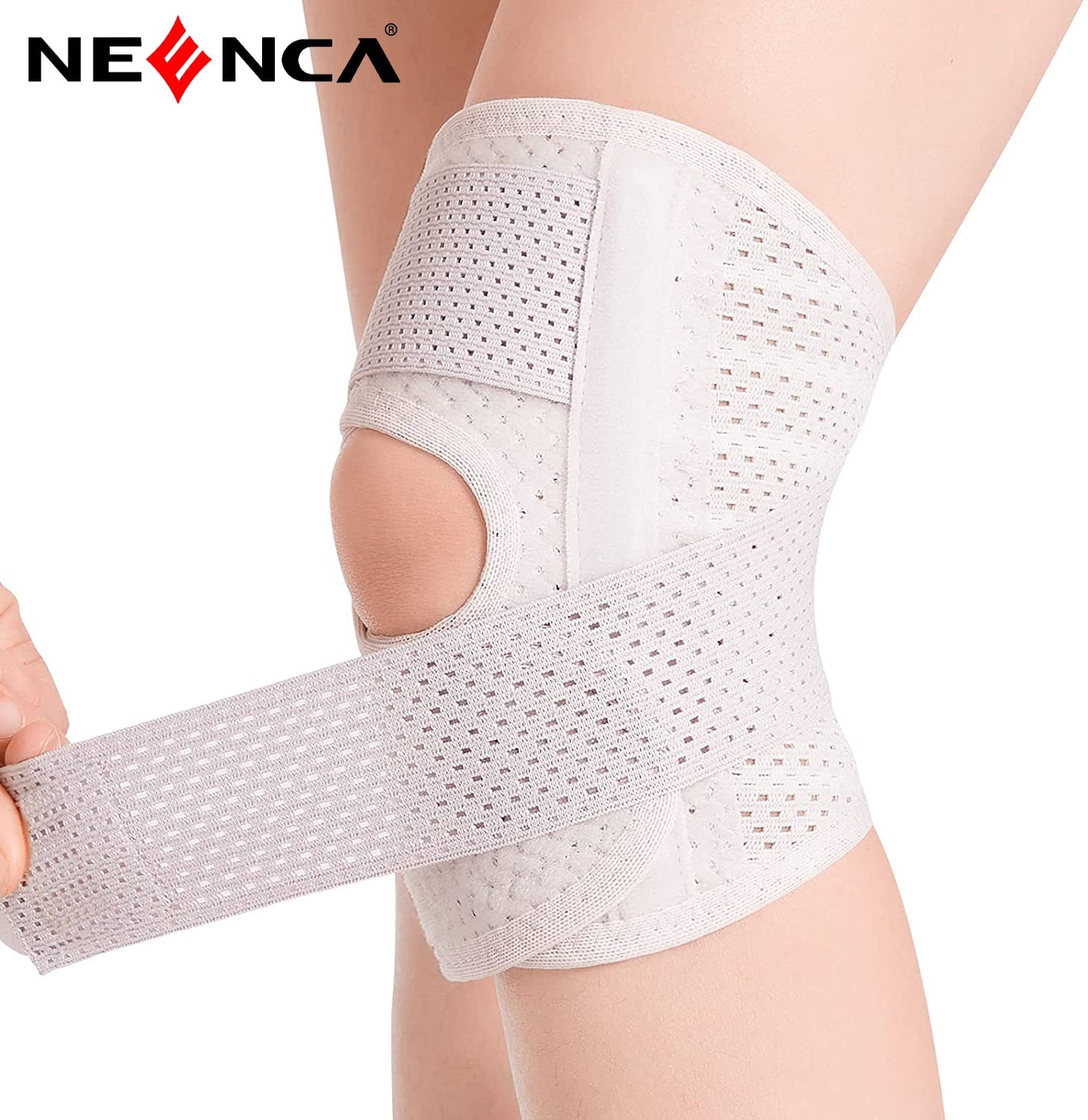 Knee Brace with Side Stabilizers Relieve