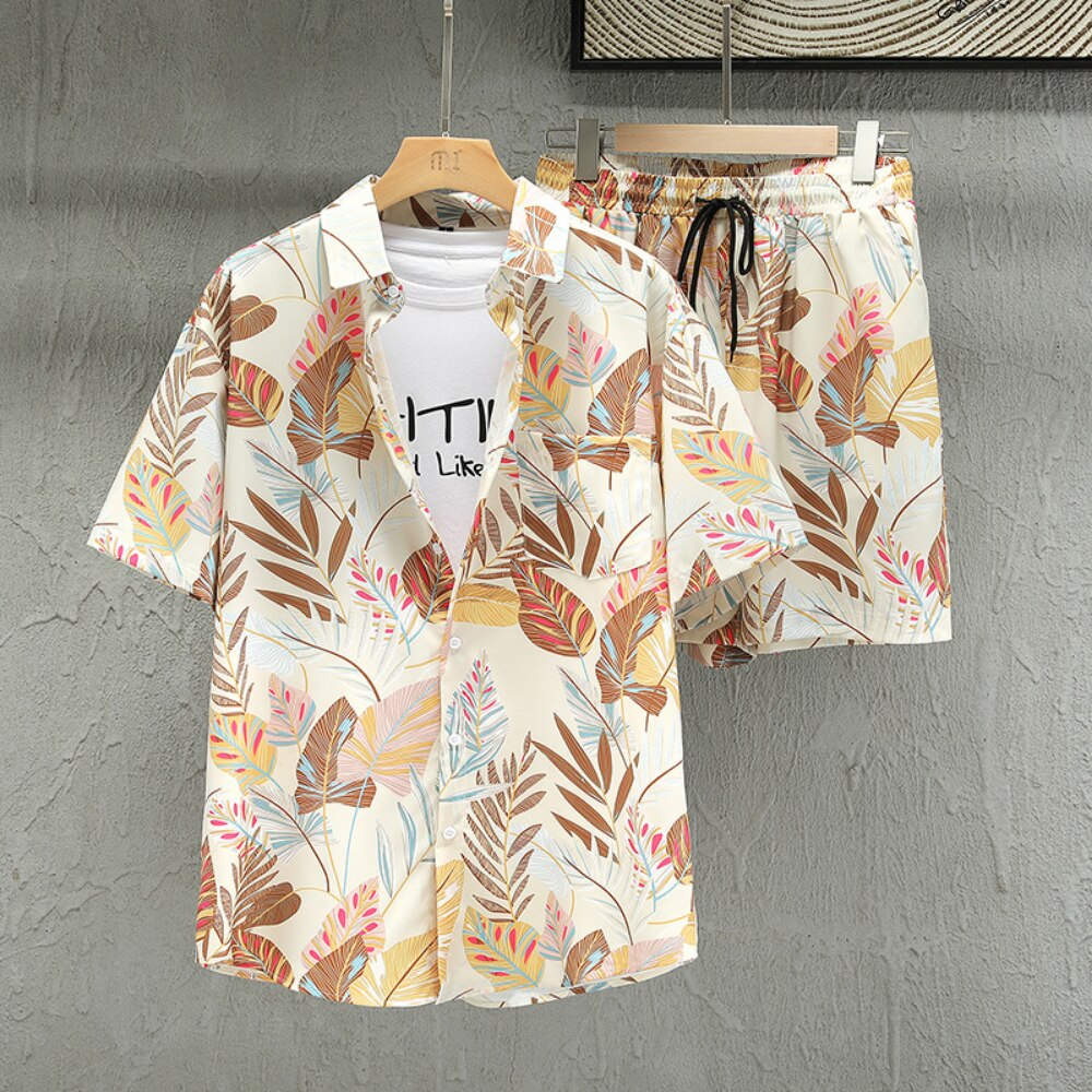 Beach Wear Clothes Men 2 Piece