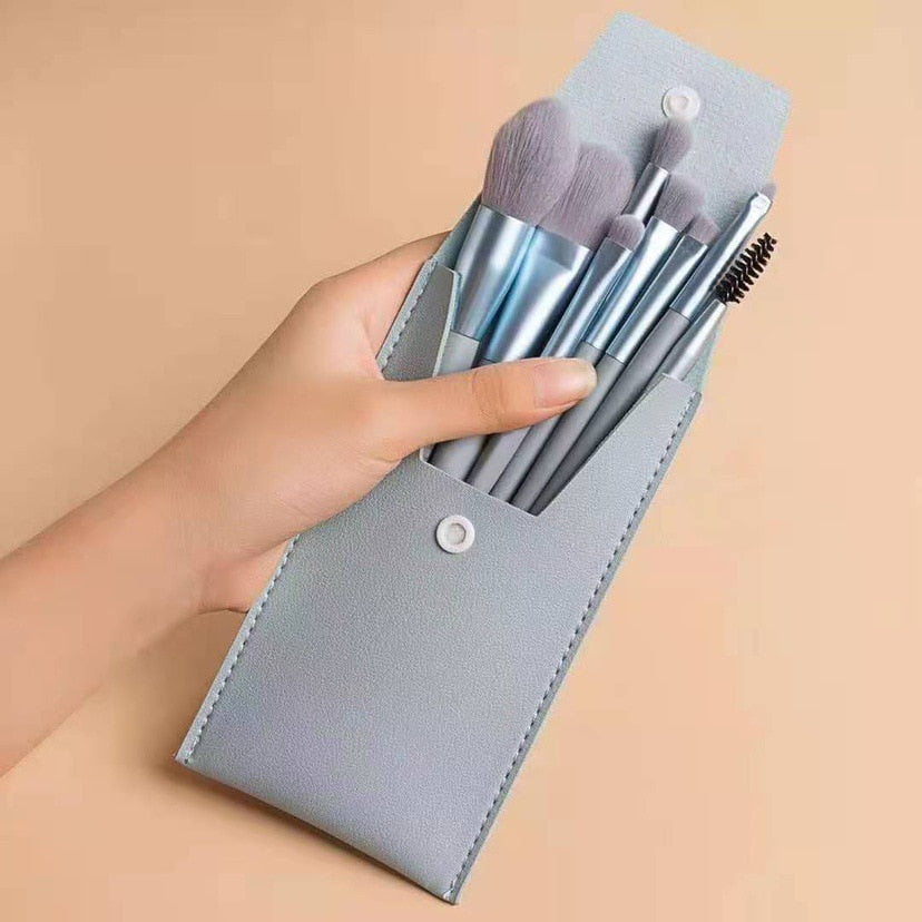 Portable Makeup Brushes Set Women