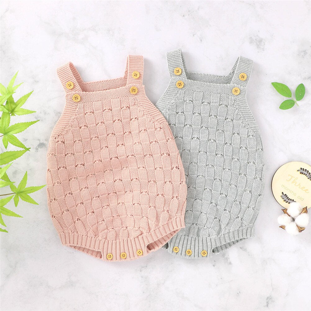 Infant Baby Knitted Jumpsuit