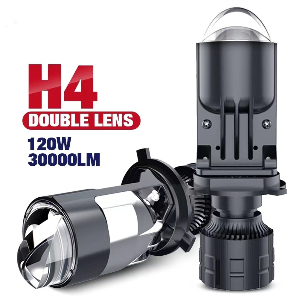 120W 30000LM Auto Lamp Mini Lens LED