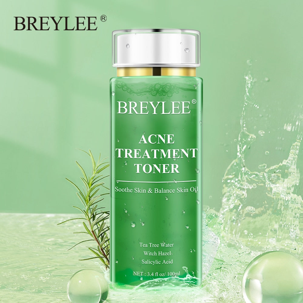 BREYLEE Acne Treatment Toner Pimple Remove Facial Serum