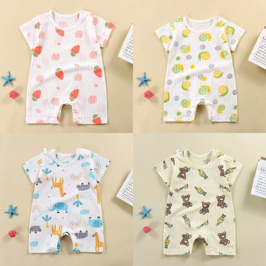 Summer Baby Jumpsuit Short Sleeved