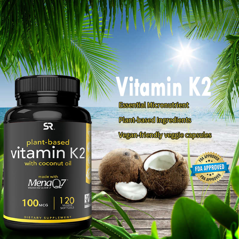 Vitamin K2 (Type MK7) Dietary Supplement