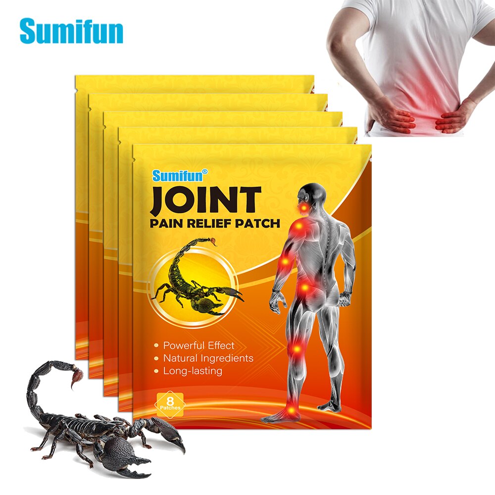 8/40Pcs Scorpion Venom Joint Pain Relief