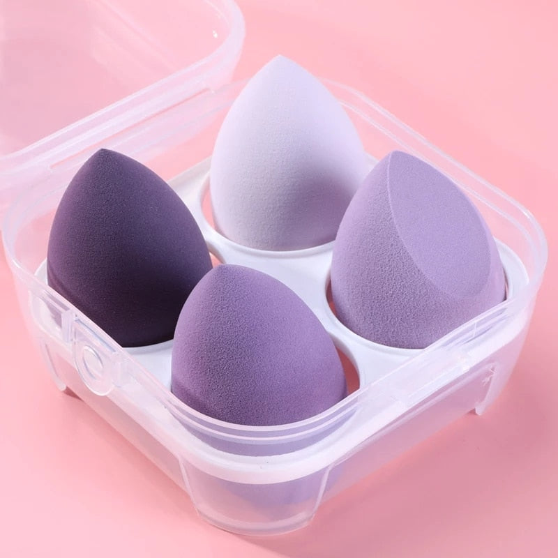 4Pcs Makeup Sponge Powder Puff