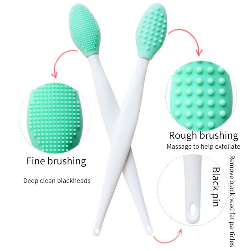 Face Silicone Nose Brush