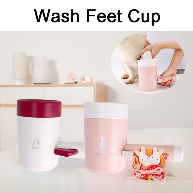 Dog Paw Cleaner Cup Soft Silicone for Dogs