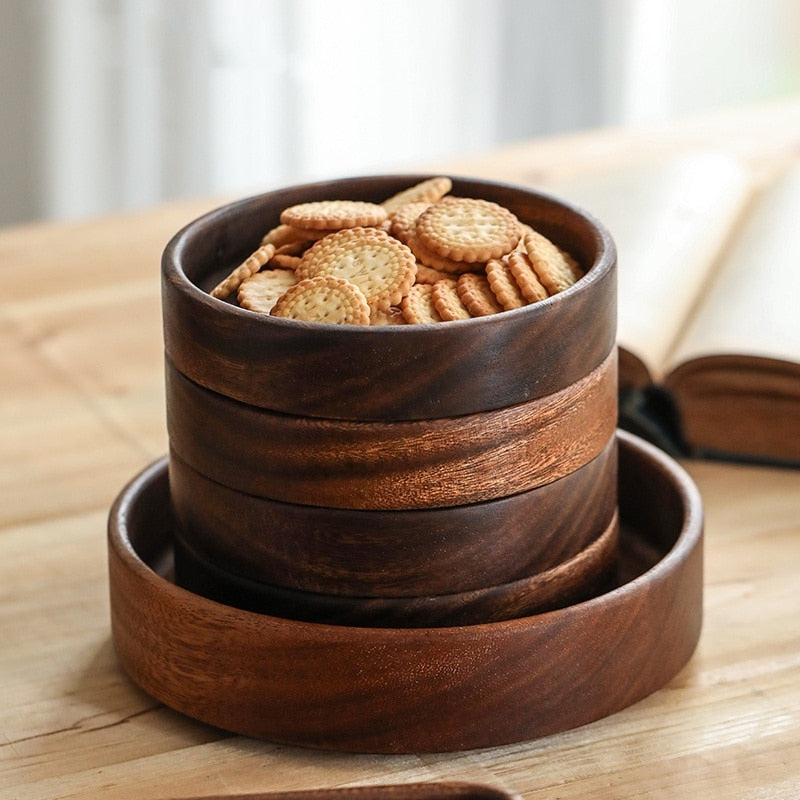 Black Walnut Snacks Trays Eco