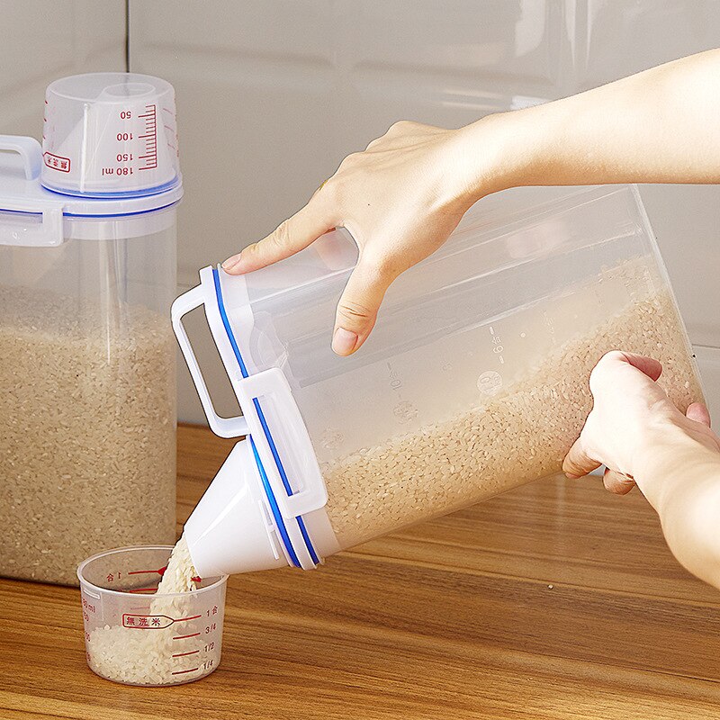 2Liter Food Pail Plastic Storage Tank