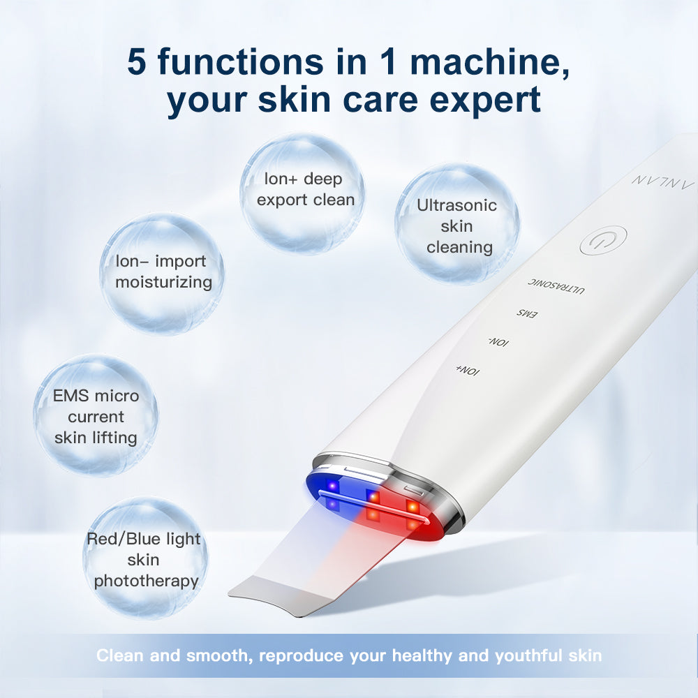 ANLAN Ultrasonic Skin Scrubber IXP5