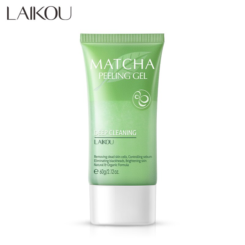 60g Matcha Essence Exfoliator Gel Facial Scrub