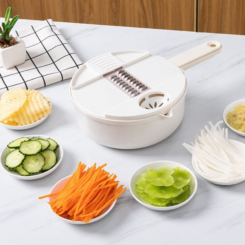 Multi-Function Salad Uten Vegetable Chopper