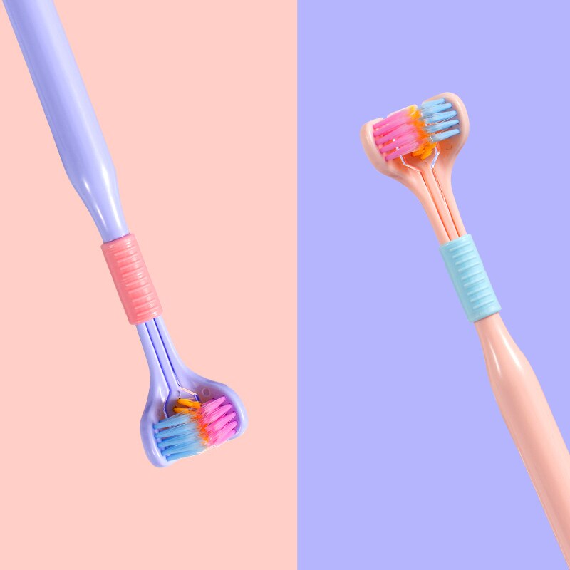 360 Degree Three-sided Soft Bristle Toothbrush