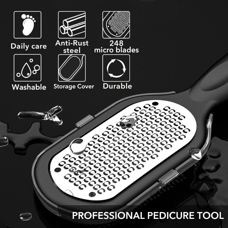 1 Pcs Professional Stainless Steel Callus Remover