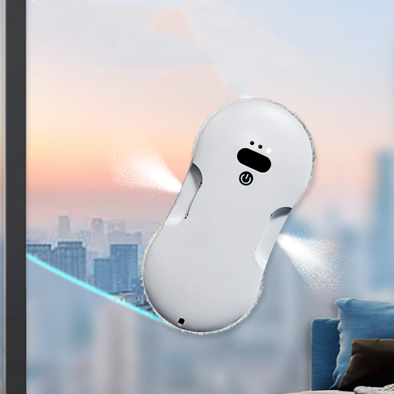 Robotic Window Cleaner Automatic Water Spray Remote Controls