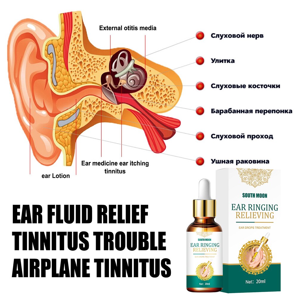 Tinnitus Ear Drops Gentle Ear Cleaner