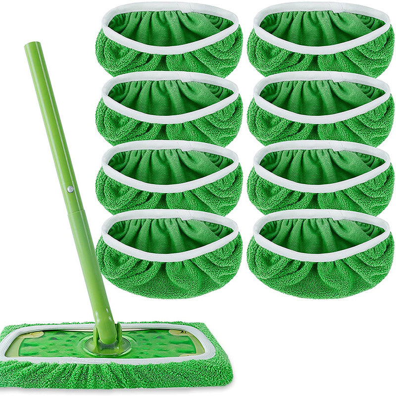 Flat Mop Cloth Microfiber Replacement Head Floor Cleaning