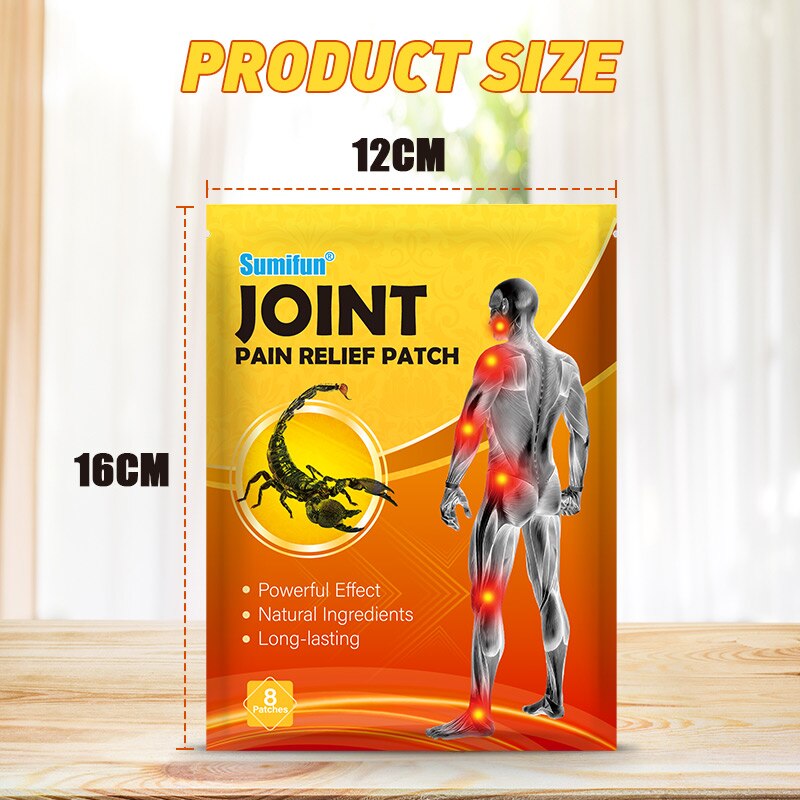 8/40Pcs Scorpion Venom Joint Pain Relief