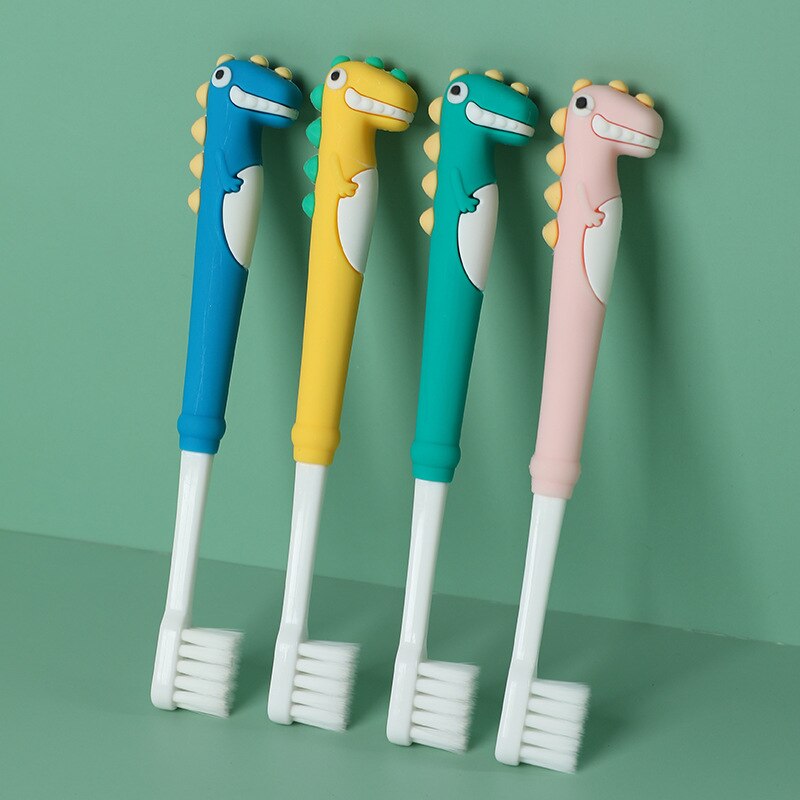 Cartoon Dinosaur Toothbrushes