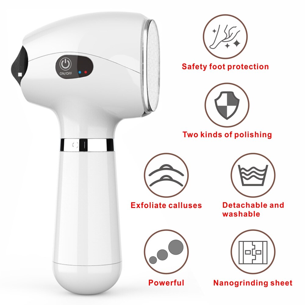 Electric Pedicure Tools Nanoglass Skin Care