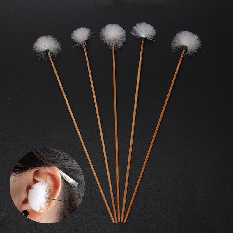 5Pcs Goose Feather Earpick Wax Remover