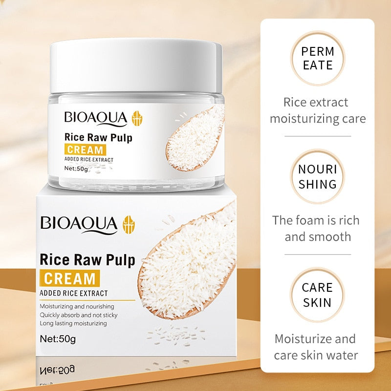 BIOAQUA White Rice Whitening Face Cream