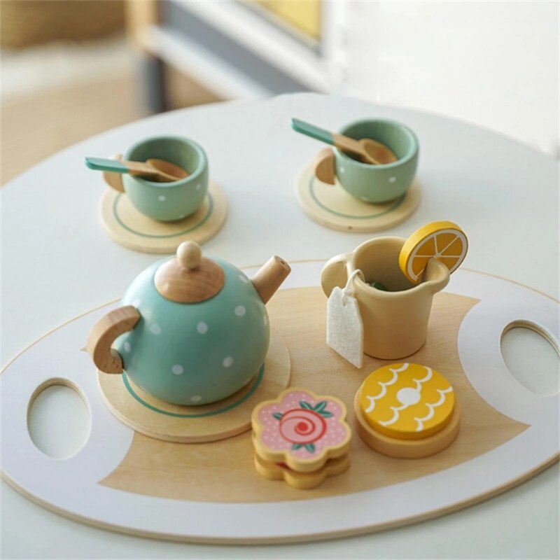 Wooden Afternoon Tea Set Toy