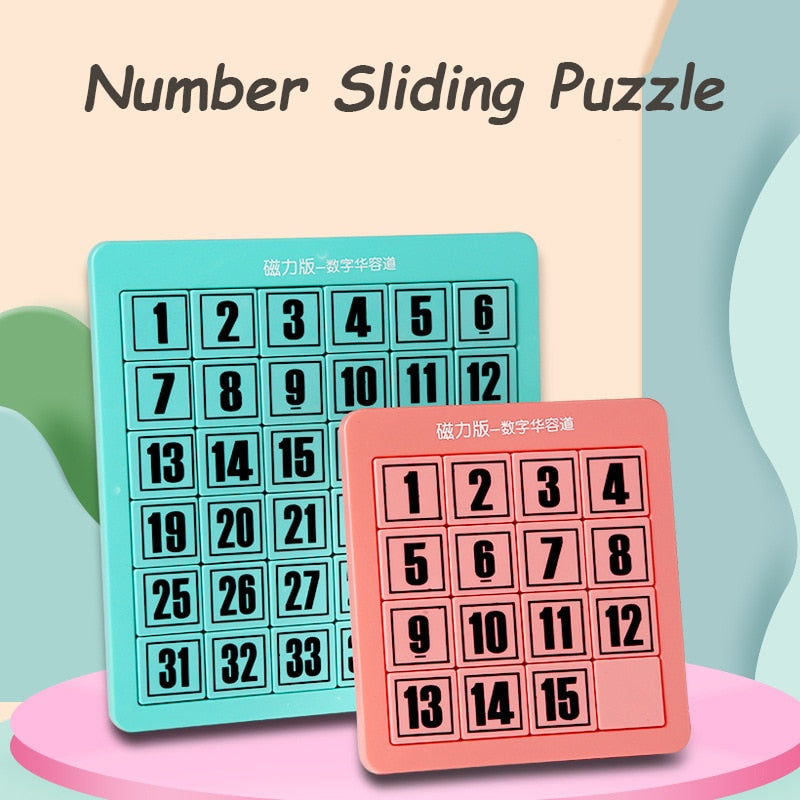 6x6 Number Sliding Puzzle Klotski Game